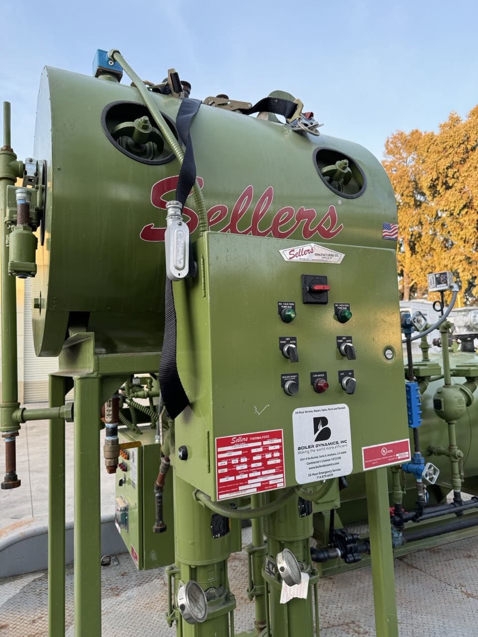 50 HP Sellers 50HP-77C Boiler, 2019 - 150 PSI - Image 11