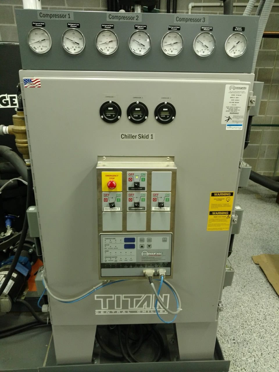 50 Ton Advantage Chiller System Model TIP-30A-SP, 2012 - Image 4