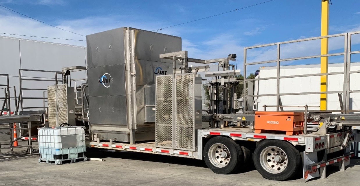 JBT 8940013 Fully Automated Mobile Bin Washer, 2019 - Only Ran One Time