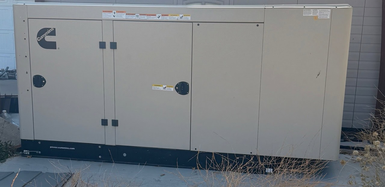 50 kW Cummins C50 N6 Natural Gas/LPV Generator