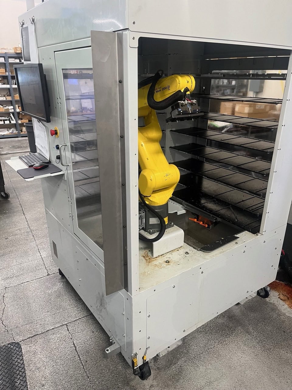 AWR VBX-160 Robot Load & Go System, 2023 - Fanuc LR Mate 200iD/7L Robot