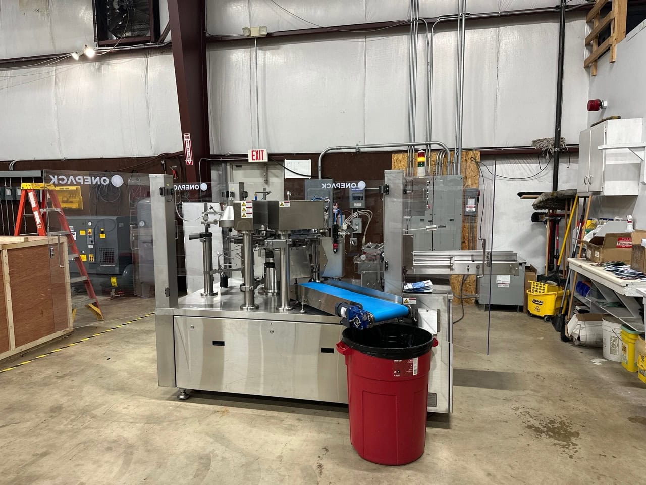 OnePack WP 8S 250Z Automatic Rotary Pouch Packaging Machine, 2022 - Zero Production Time