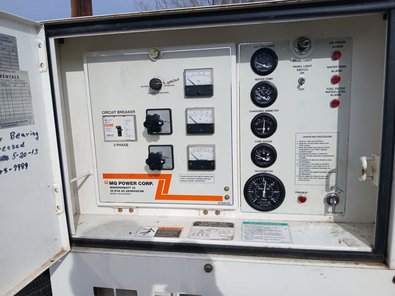 25 kW Whisperwatt DCA-25SSIU2 Diesel Mobile Generator - Image 2