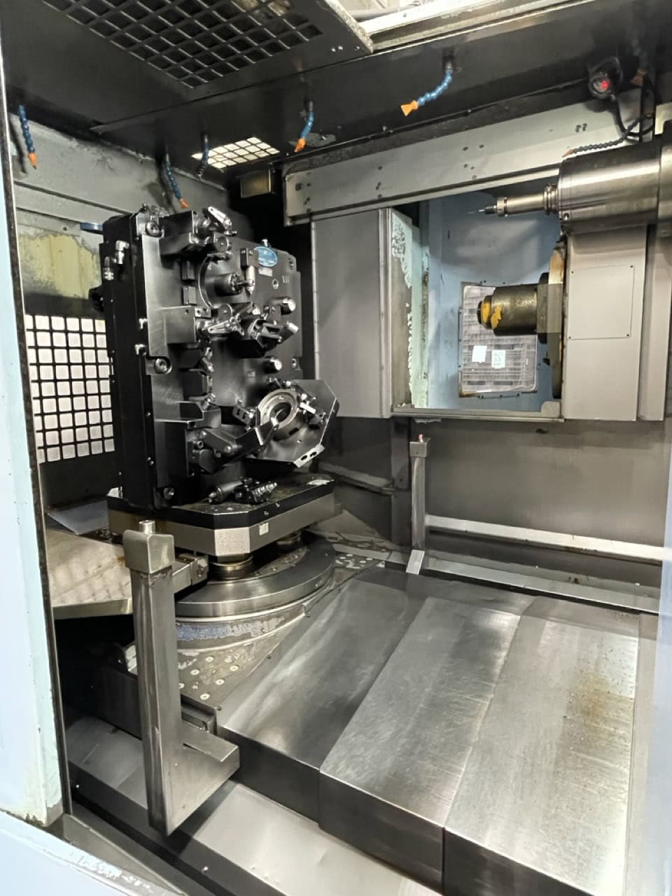 Matsuura H-Plus 630 HMC, 2007 - 630mm Pallets, TSC, Renishaw Probing, Full 4th Axis - Image 4