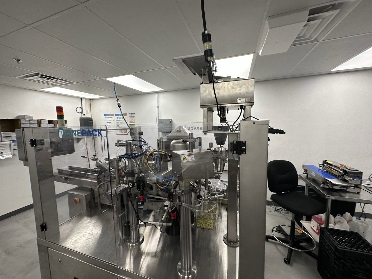 OnePack WP 8S 250Z Automatic Rotary Pouch Packaging Machine, 2022 - Zero Production Time - Image 8