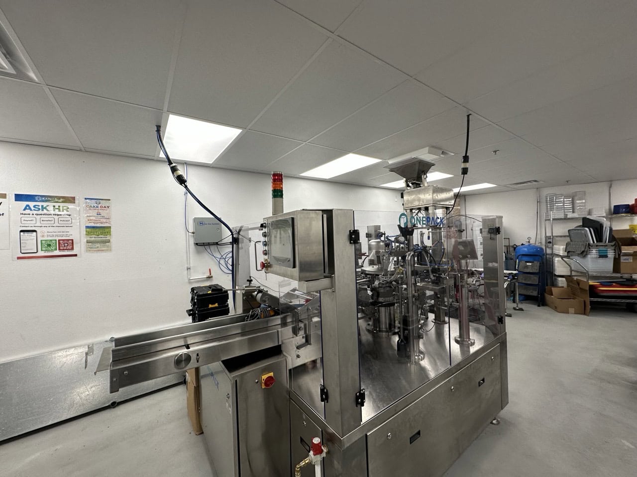 OnePack WP 8S 250Z Automatic Rotary Pouch Packaging Machine, 2022 - Zero Production Time - Image 9