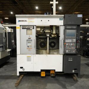 Okuma 2SP-250H Twin Spindle Twin Turret CNC Lathe, 2017 - Chip Conveyor, Robot Loader, Transformer, Inspection Reports from Gosiger