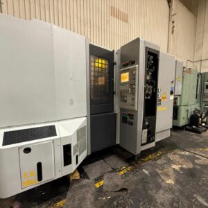 Mori Seiki NHX4000 400mm CNC HMC, 2012 - ChipBlaster Coolant Filtration System, Chip Conveyor, Tooling