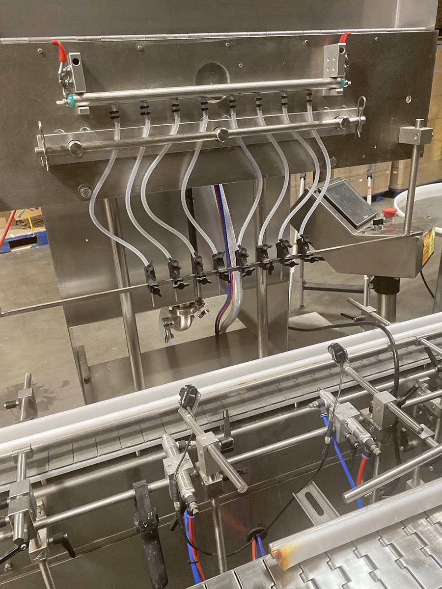 Full Accutek 8-Head Bottling Line - 2oz Bottles