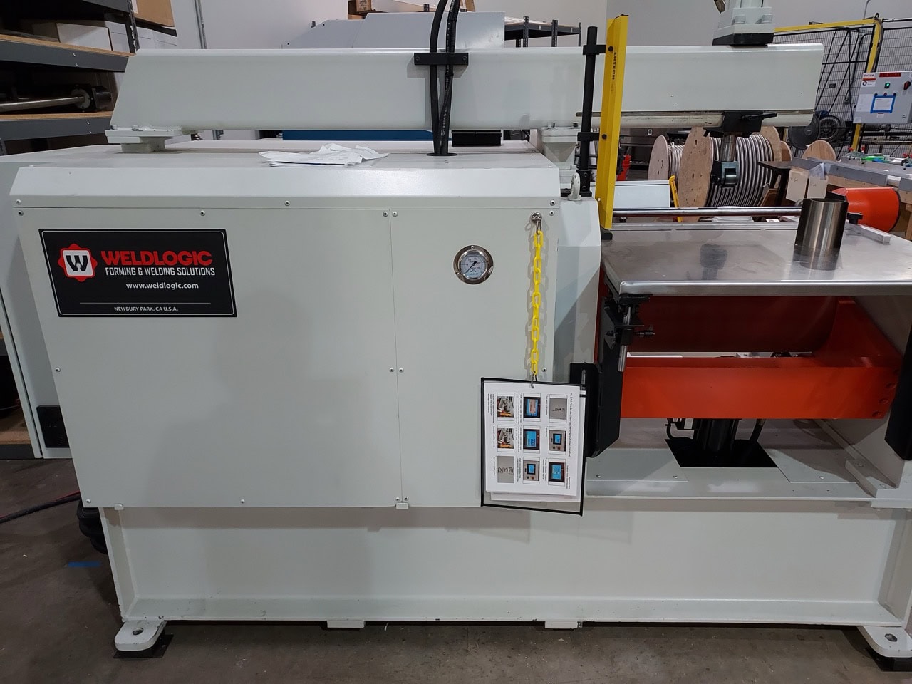 Weldlogic Two Roll Plate Bending Roll Model 2R-2435-20-1.2-10 & UPS-24 Seam Welder, 2018