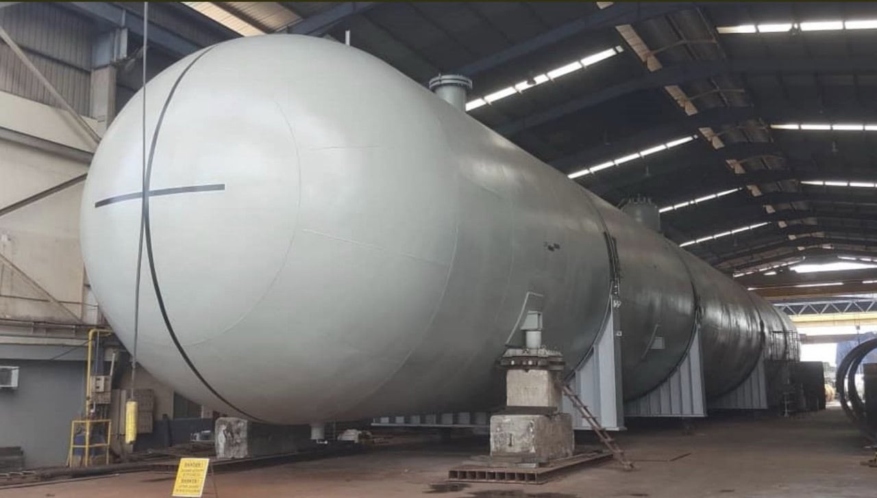 3,300 Cubic Meter KNM LPG Bullet Storage Tank, 2017 (2)