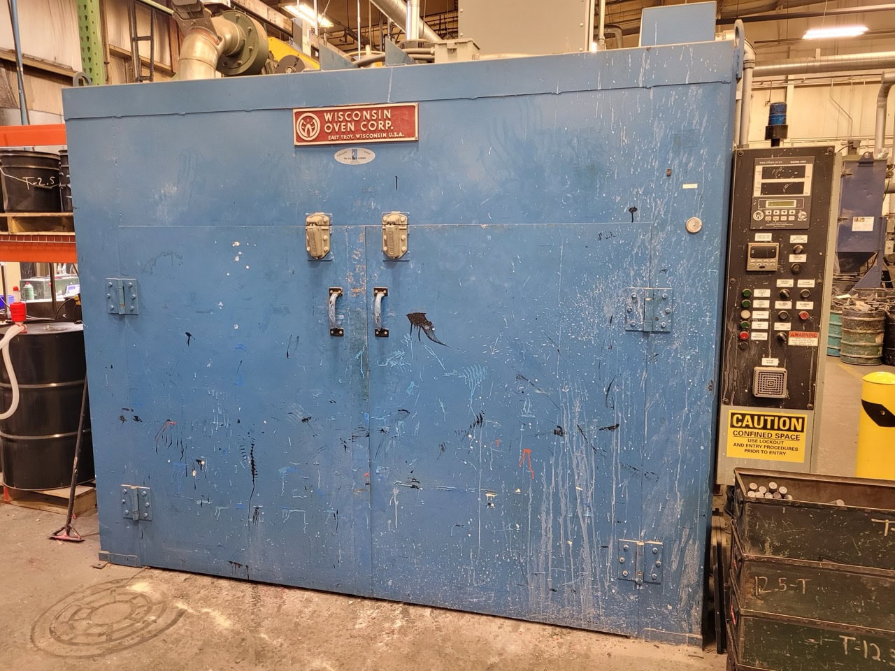 350° Wisconsin SWN-75-5E3 Oven - 84" x 60" x 66"