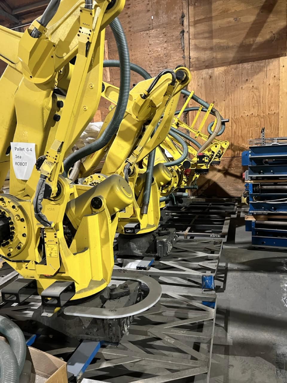 Fanuc R-30iB Plus Palletizing Robot, 2019 - Equipped with End of Arm Tooling and Teach Pendant - Two of Four