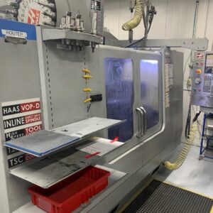 Haas VF-3SS VMC, 2007 - Probing, TSC, Trunnion