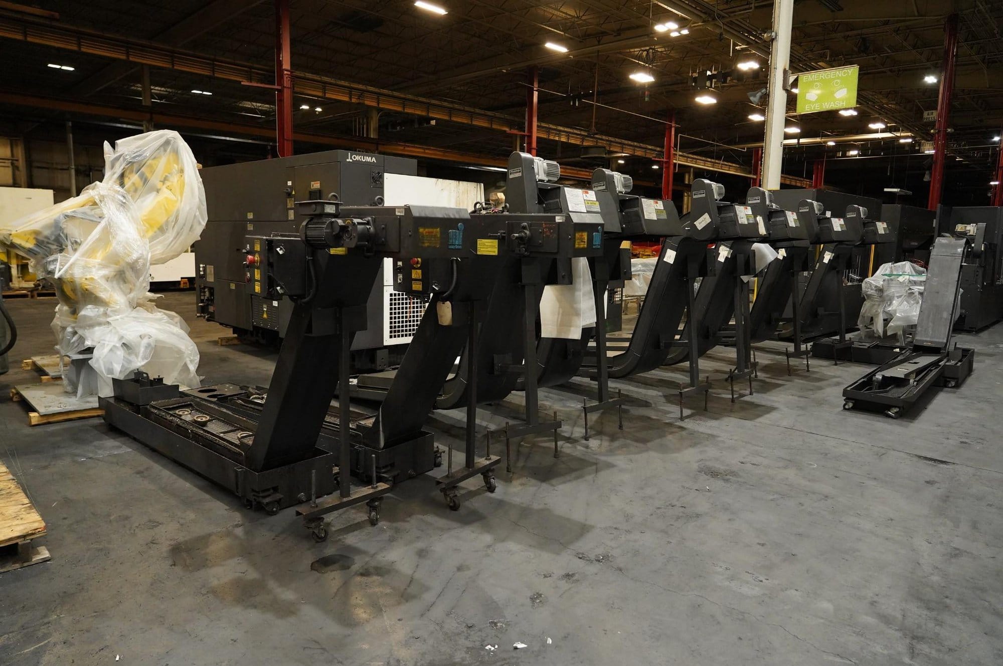 Okuma 2SP-250H Twin Spindle Twin Turret CNC Lathe, 2017 - Robot Loader, Chip Conveyor, Transformer, Inspection Reports from Gosiger - Image 10