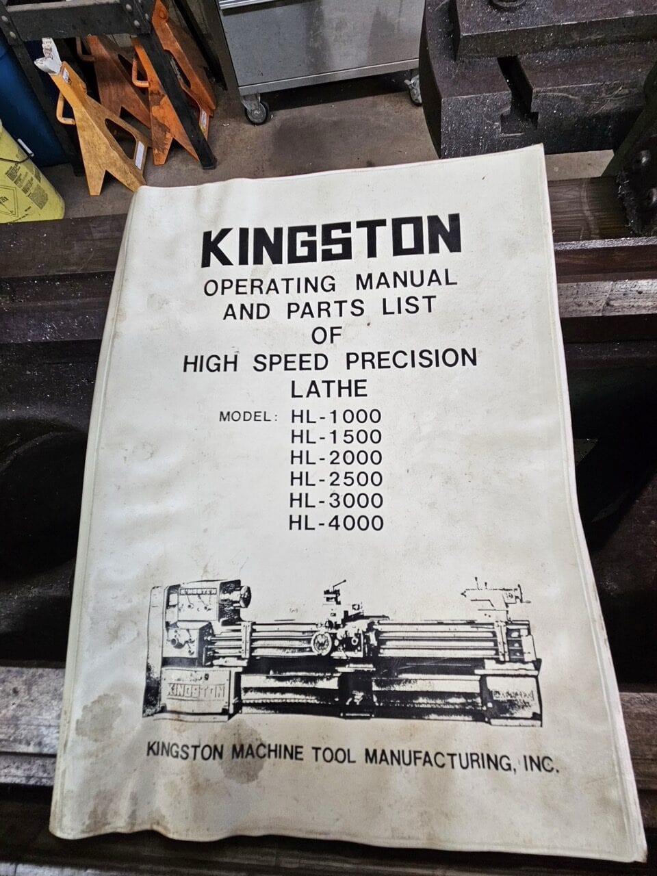 25” x 96” Kingston Geared Head Lathe Model HL2500, 1981 - Image 11