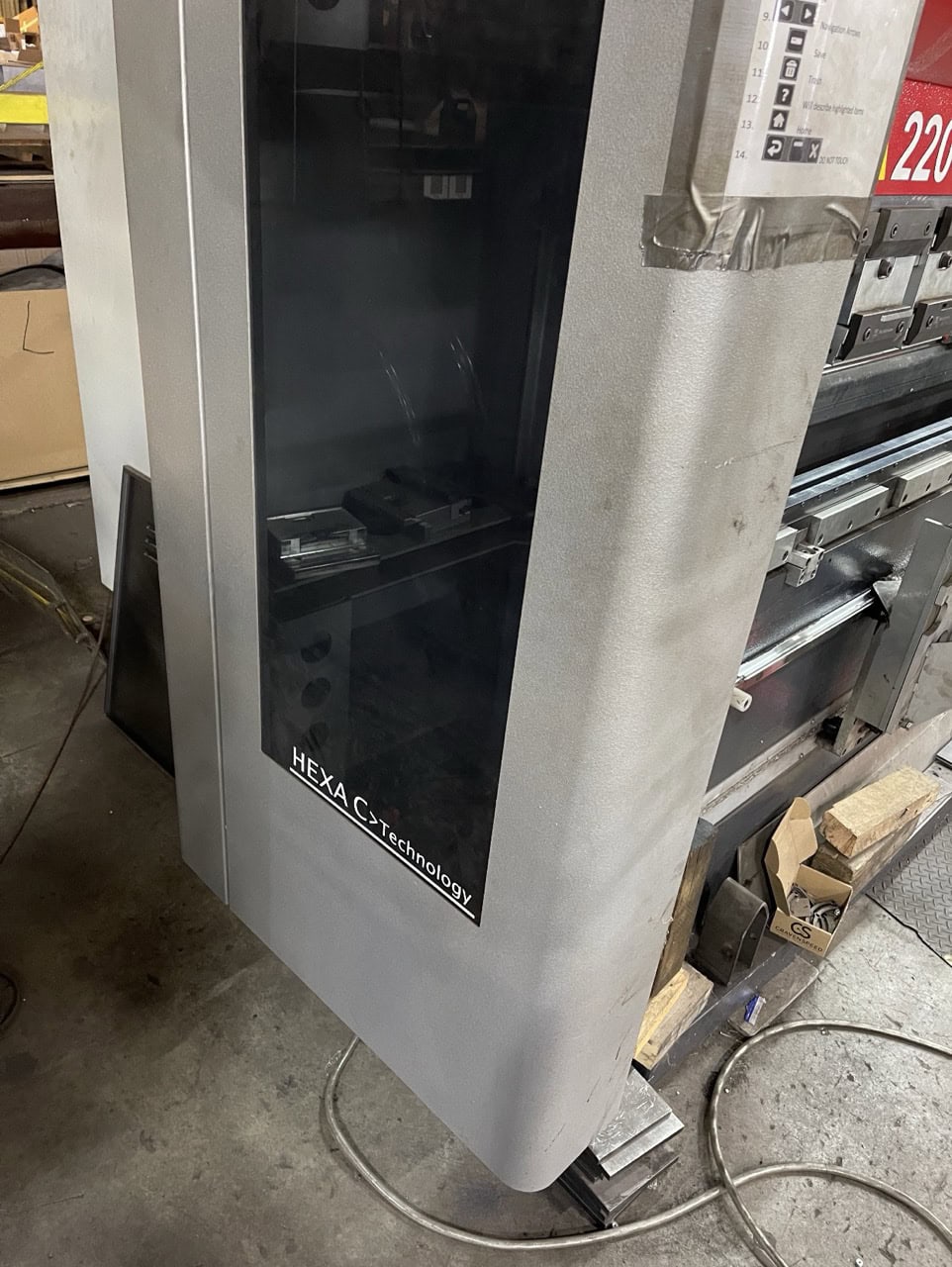 242 Ton x 13' ADIRA Press Brake PA22040, 2021 - Tooling Included - Image 11