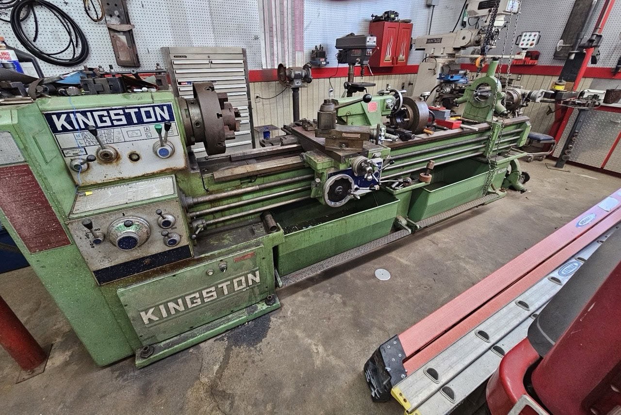 25” x 96” Kingston Geared Head Lathe Model HL2500, 1981 - Image 2