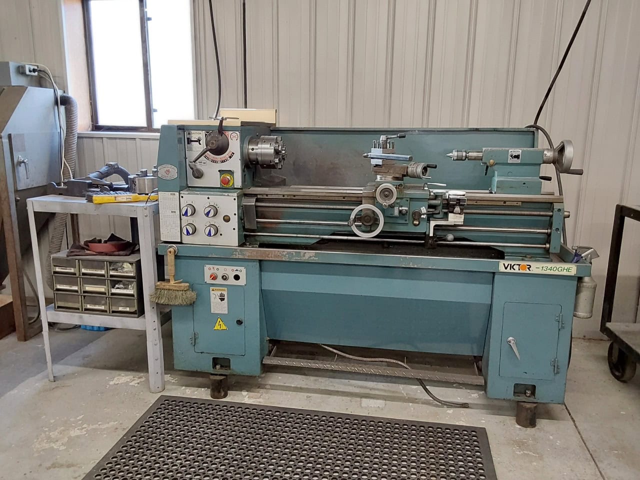 13" x 40" Victor 1340GHE Engine Lathe - Tailstock - Image 2