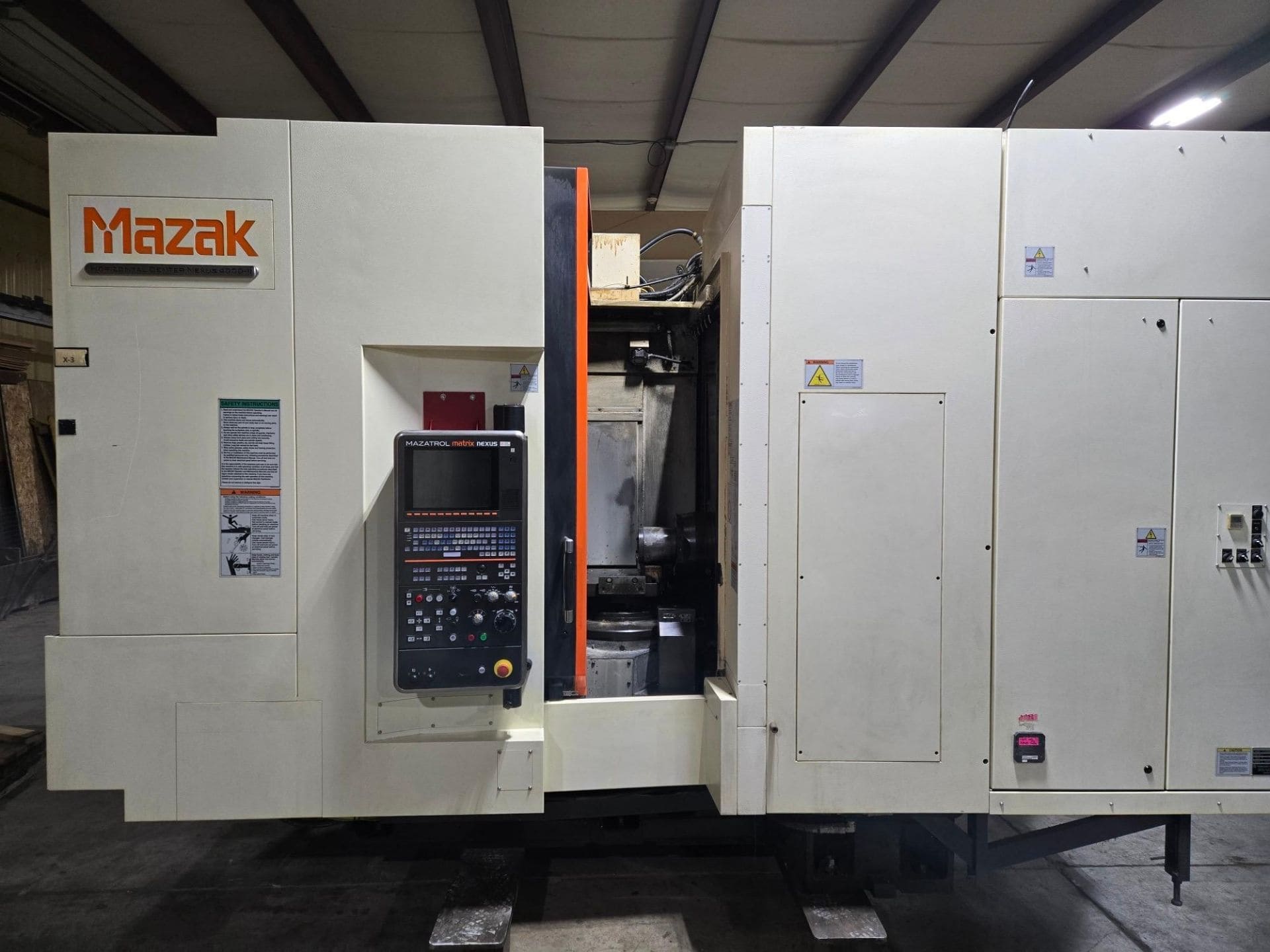 2012 mazak hcn-4000 400mm hmc 2012 mazak hcn-4000 400mm hmc