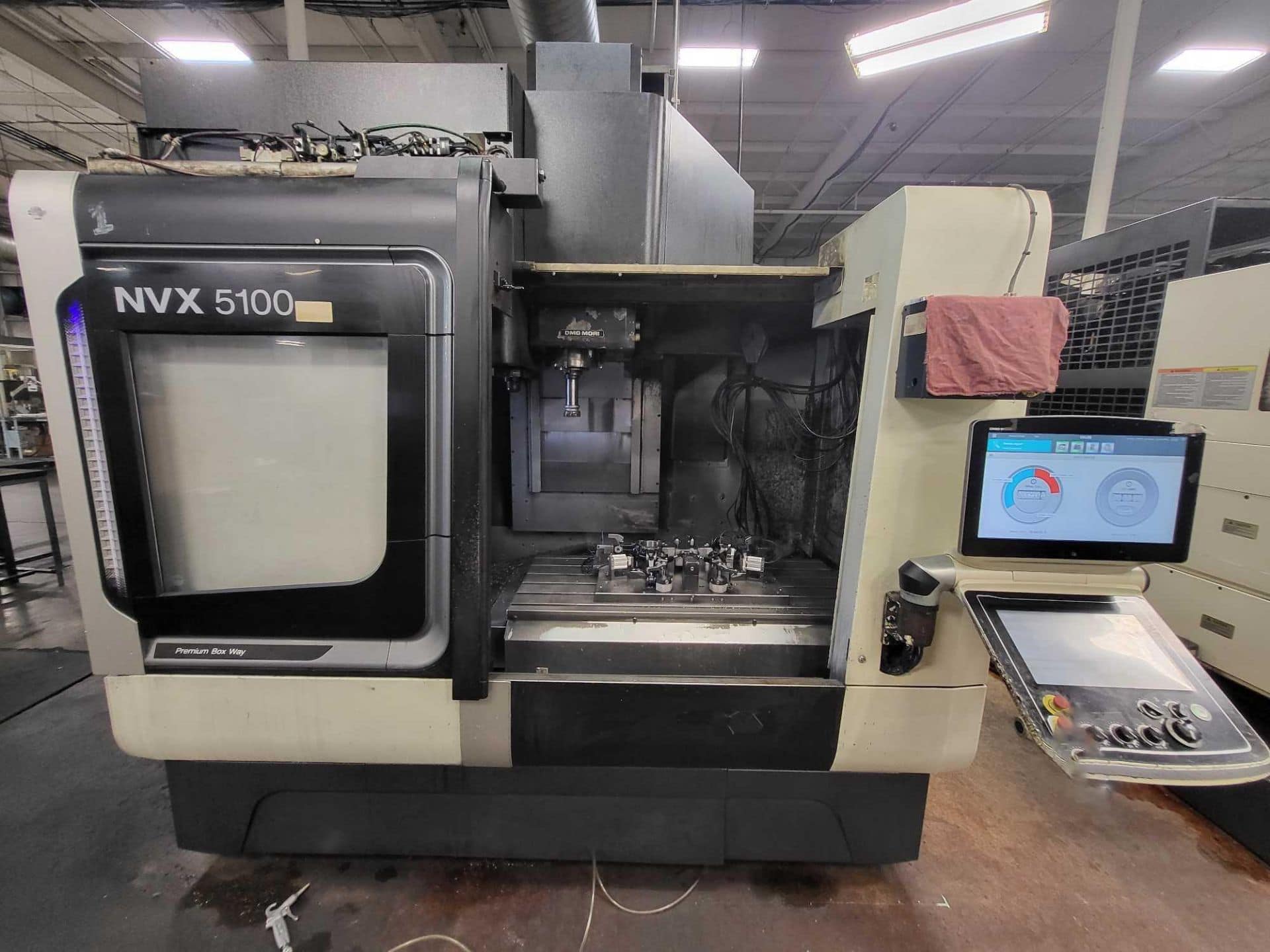 2015 dmg mori nvx 5100-50 cnc vmc 2015 dmg mori nvx 5100-50 cnc vmc
