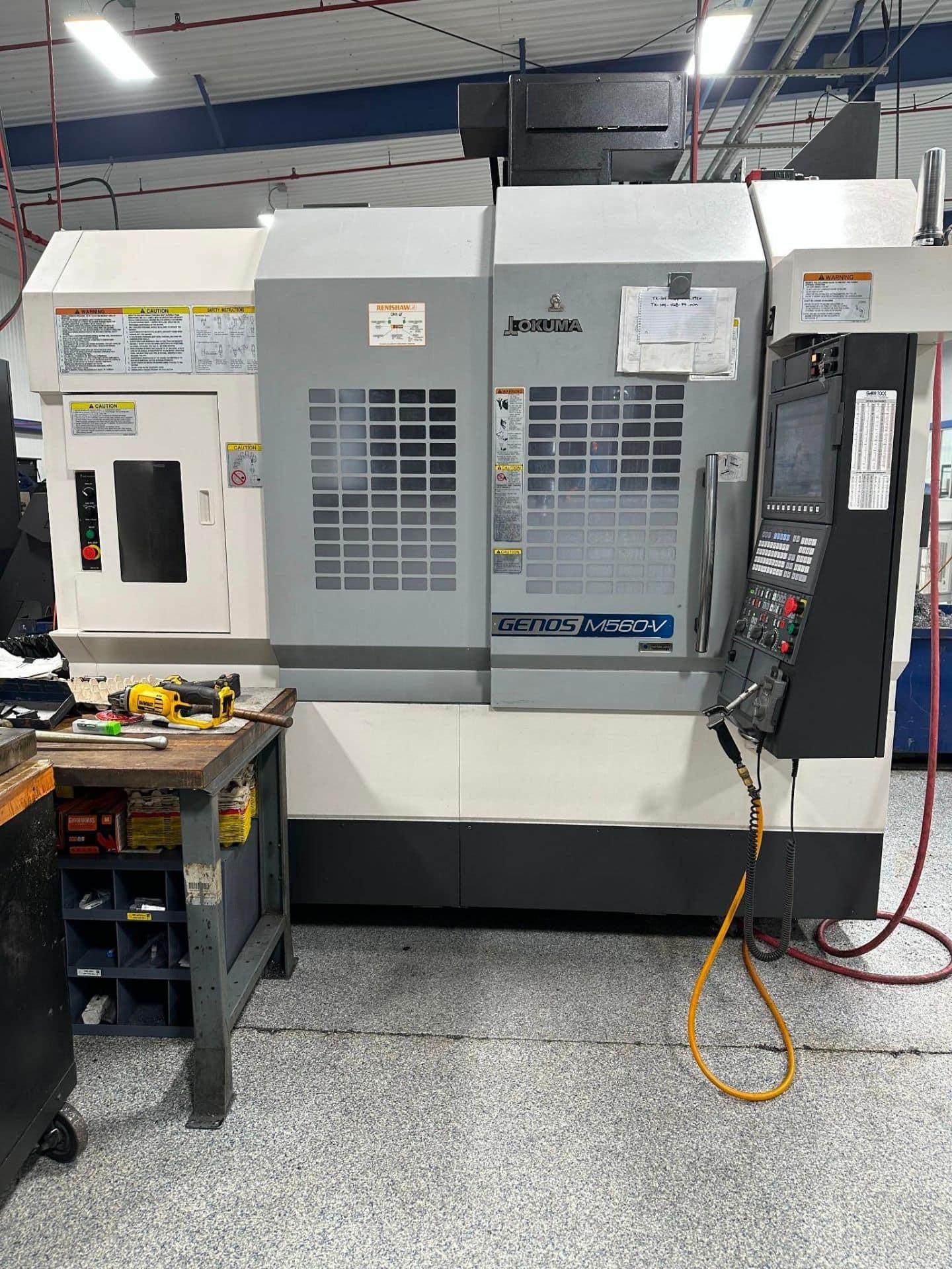 2018 okuma genos m560v cnc vmc 2018 okuma genos m560v cnc vmc