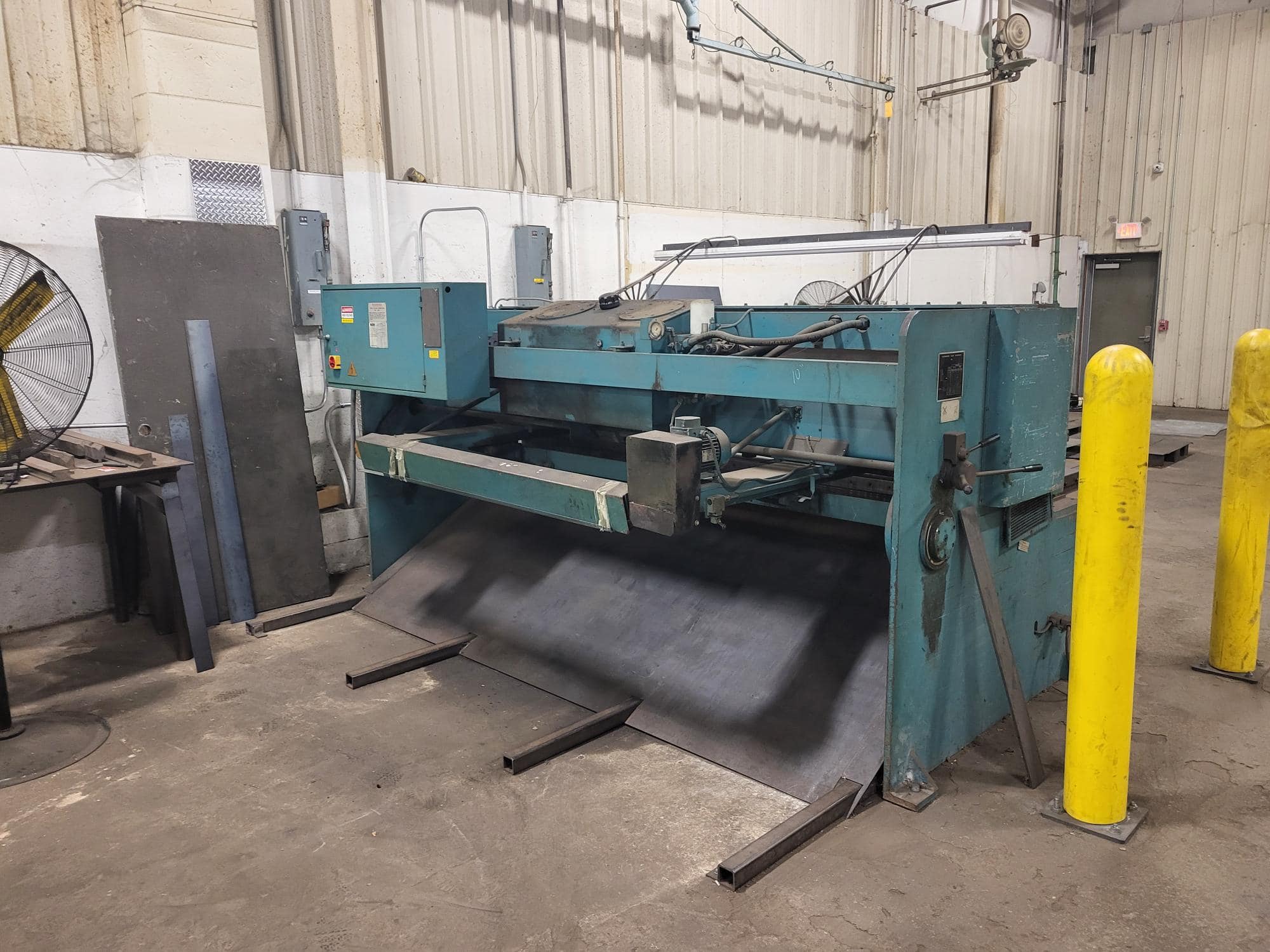 1/4" x 10' Adira GHS-0630 Hydraulic Shear, 2001