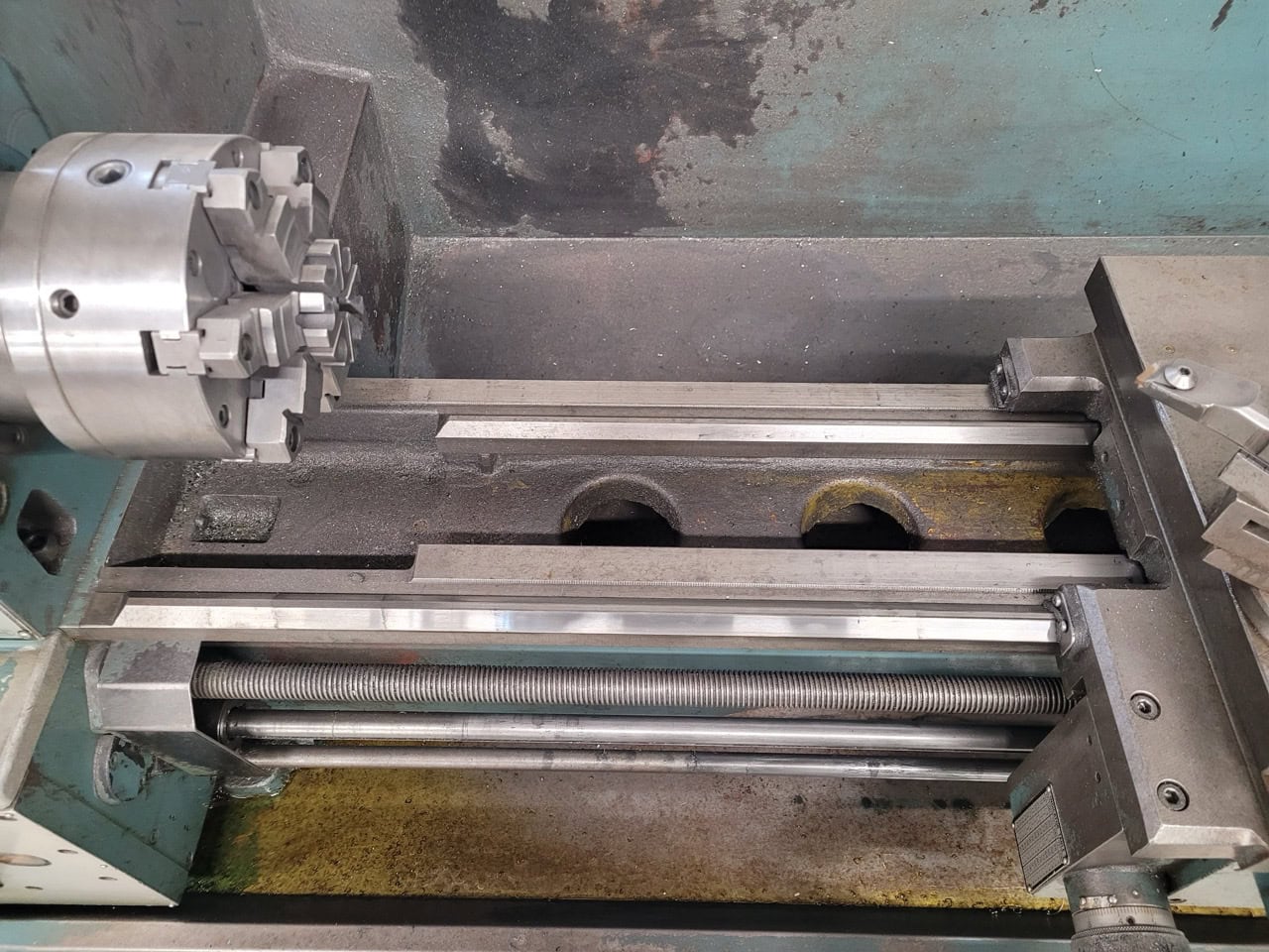 13" x 40" Victor 1340GHE Engine Lathe - Tailstock - Image 8