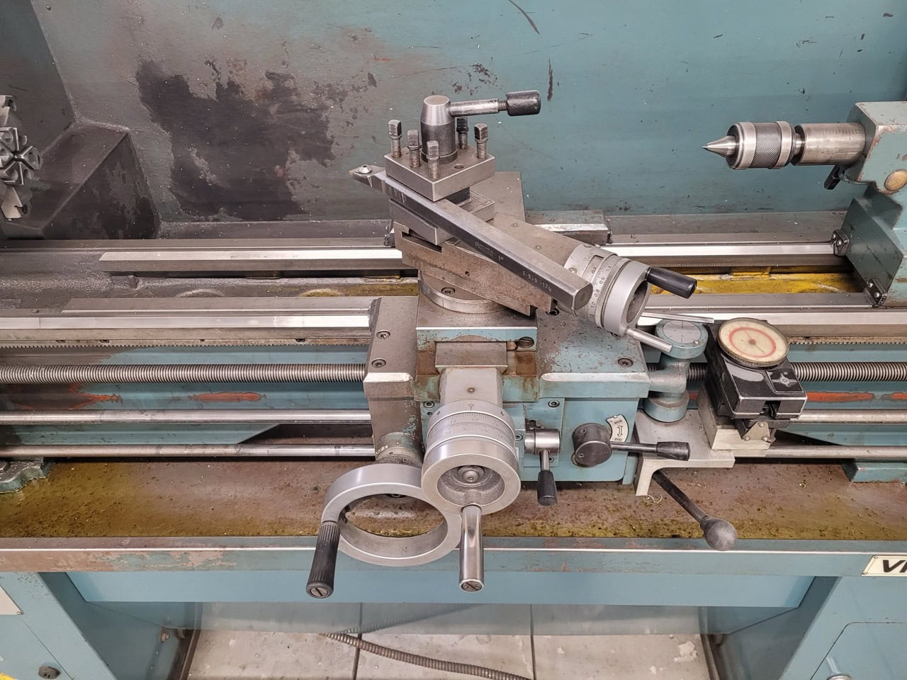 13" x 40" Victor 1340GHE Engine Lathe - Tailstock - Image 9