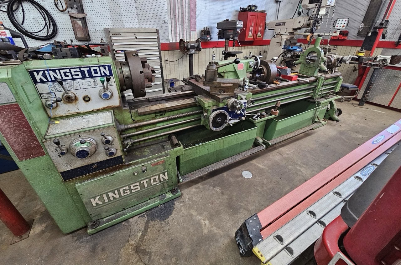 25” x 96” Kingston Geared Head Lathe Model HL2500, 1981 - Image 3