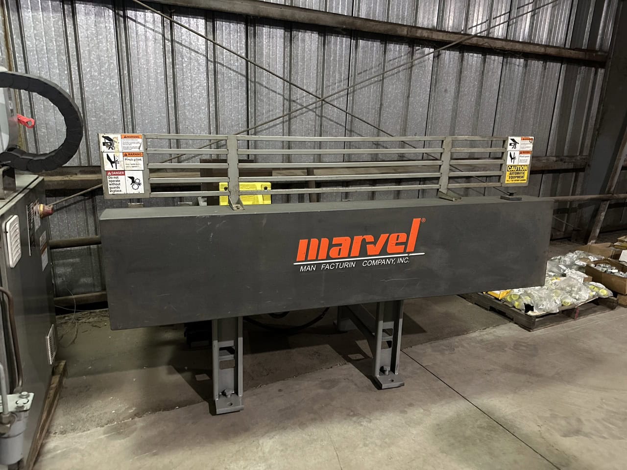 20" X 25" Marvel 2125A-Pc60 Fully Automatic Tilt Fram Vertical Bandsaw - 2012 - Image 3