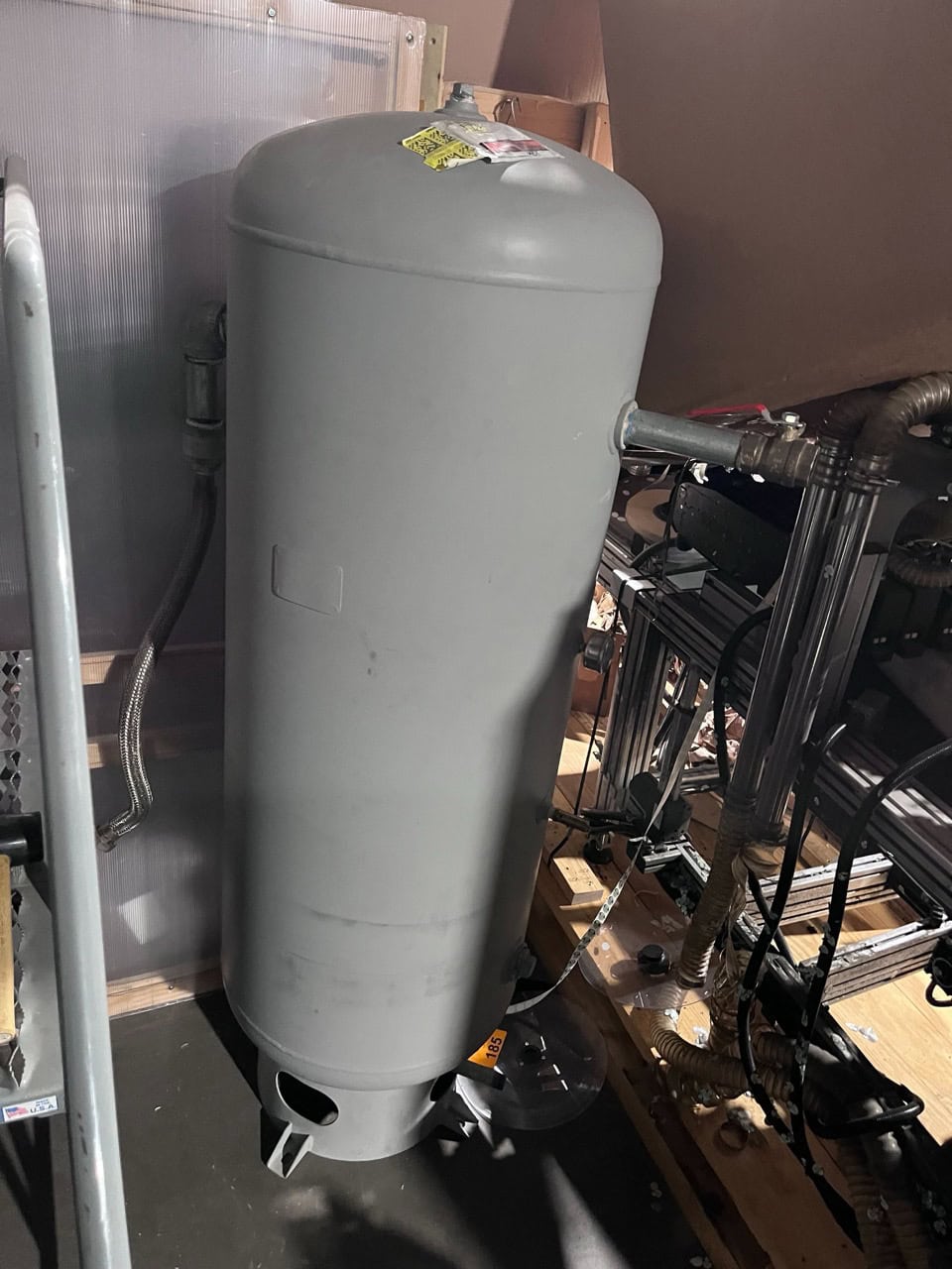 Quincy QOF 15-HP Oil-Free Tankless Scroll Compressor w/ Dryer - Image 3
