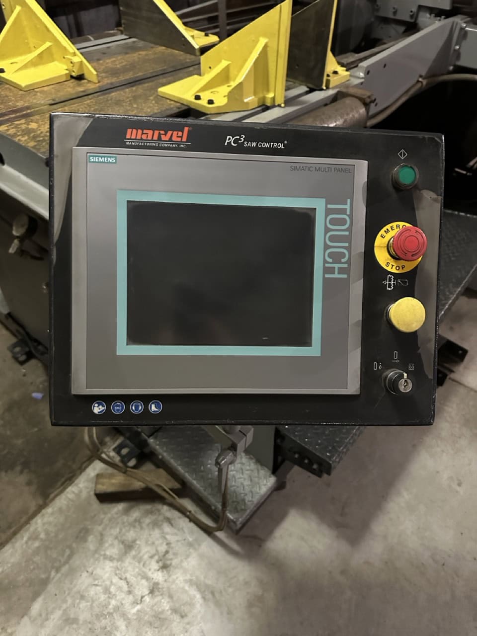 20" X 25" Marvel 2125A-Pc60 Fully Automatic Tilt Fram Vertical Bandsaw - 2012 - Image 4