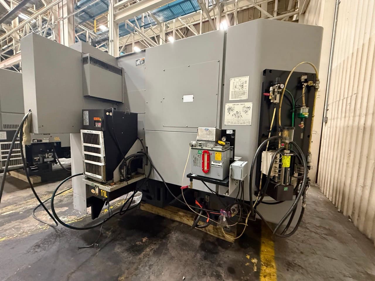 Mori Seiki NHX4000 400mm CNC HMC, 2012 - ChipBlaster Coolant Filtration System, Chip Conveyor, Tooling - Image 4