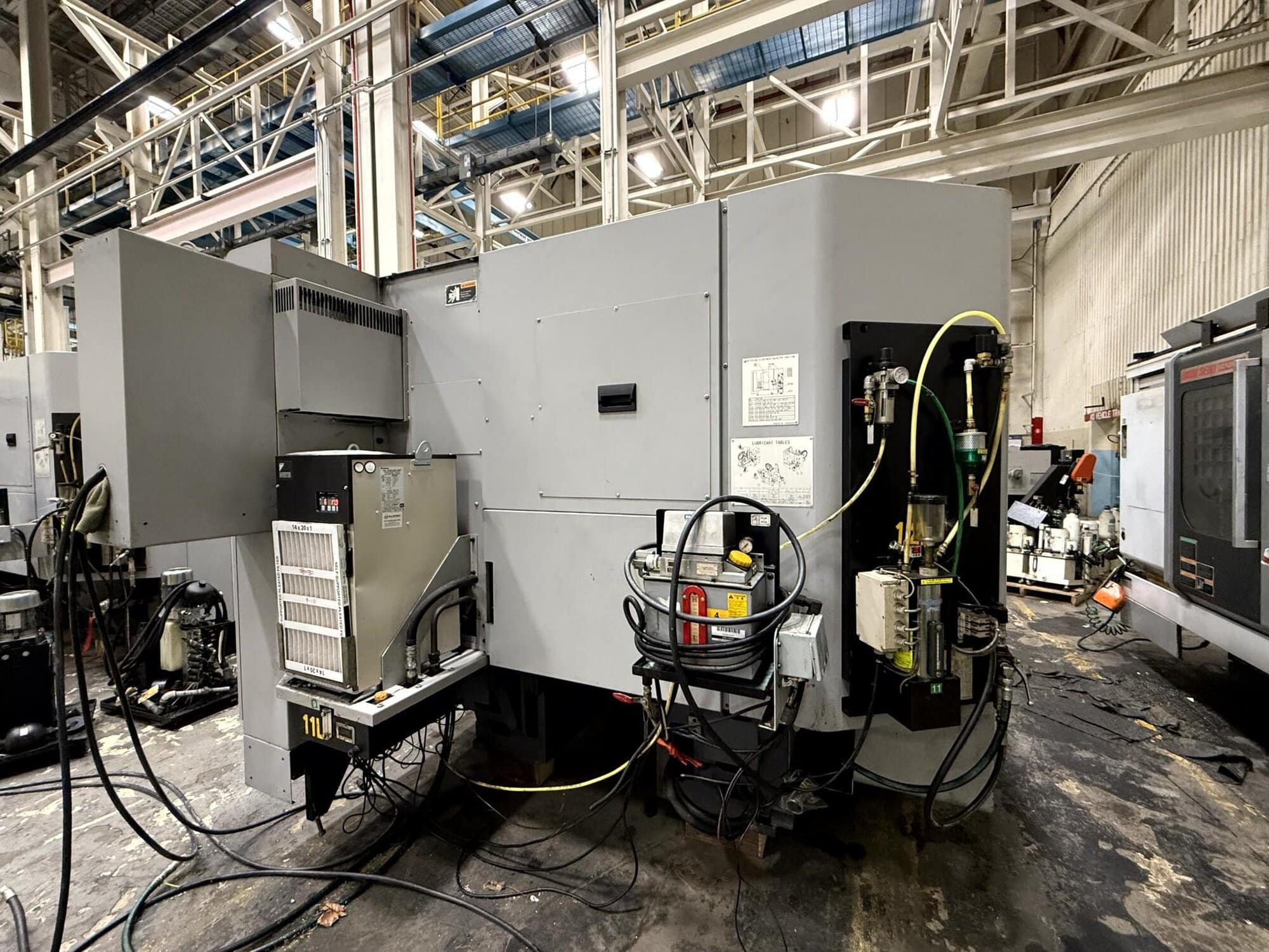 Mori Seiki NHX4000 400mm CNC HMC, 2012 - Tooling, ChipBlaster Coolant Filtration System, Chip Conveyor - Image 6