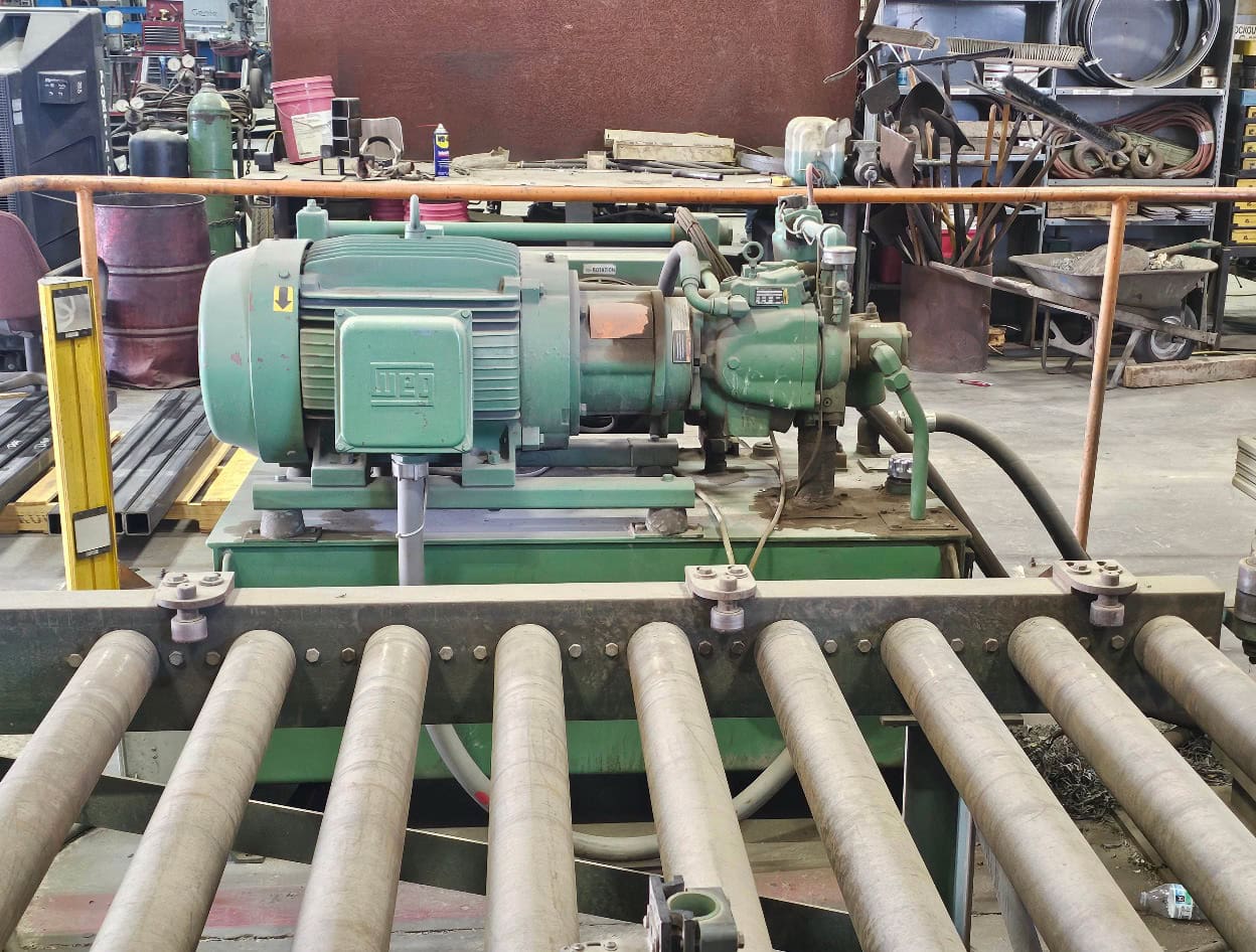 Peddinghaus PCD-1100 Beam Drill Line with 1100-510 DG Miter Saw, 2009 - Image 6