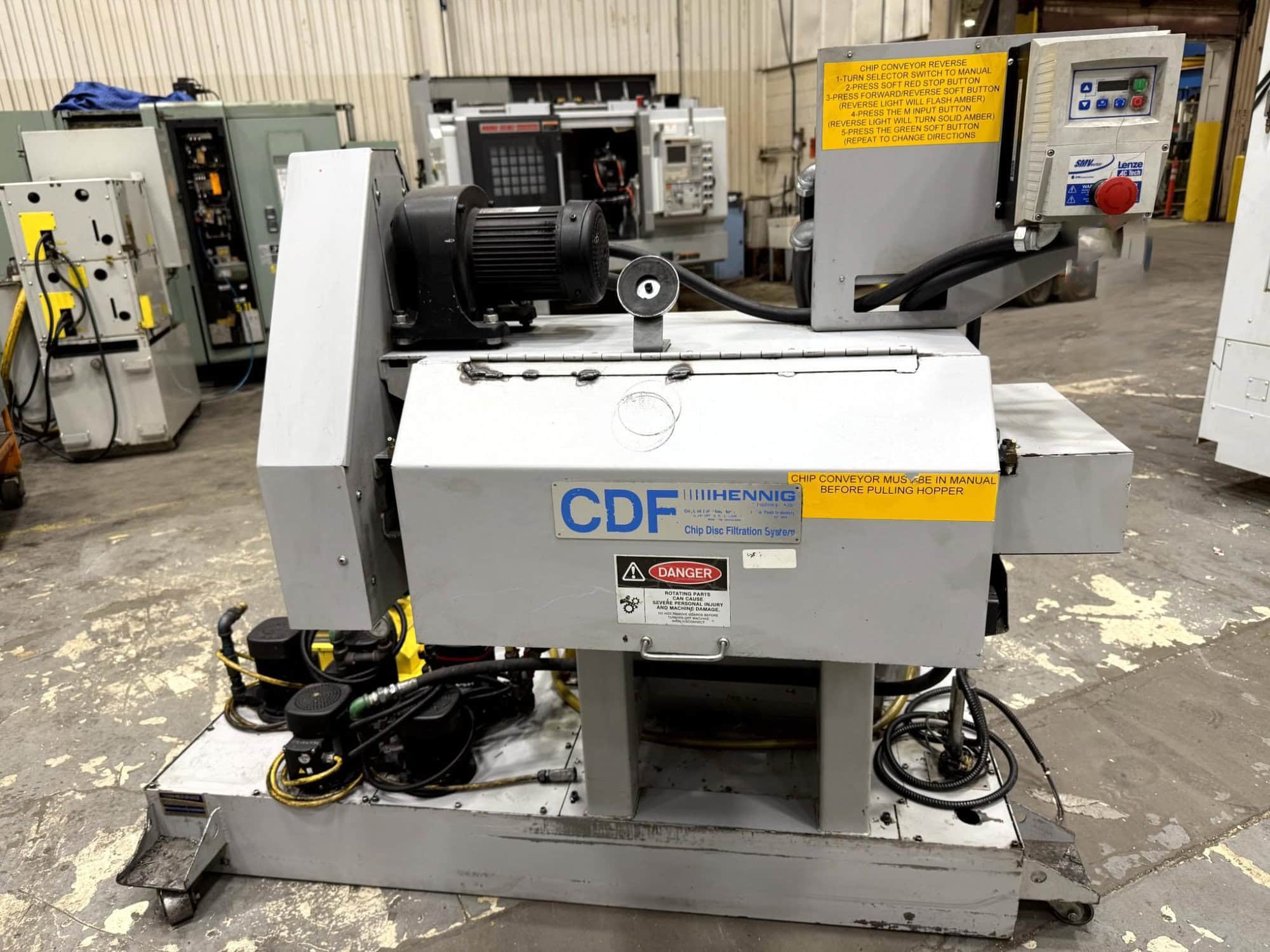 Mori Seiki NZX2500/600L Twin Turret CNC Lathe, 2012 - Tooling, Chip Conveyor - Image 7