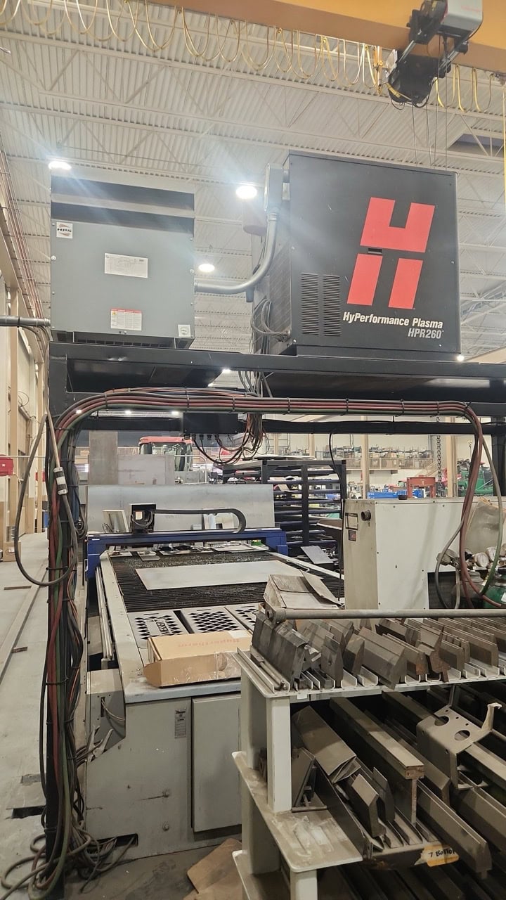7' x 16' Messer Metal Master Plus, 2006 - HPR260 High Definition Plasma Table - Image 9