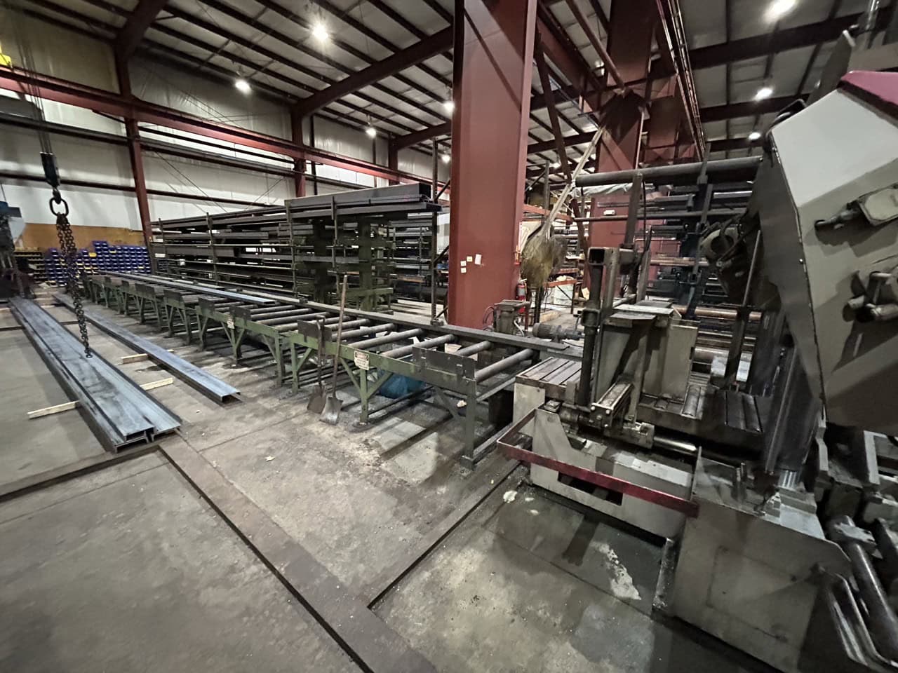 20" x 20" Behringer Model HBP-530A Automatic Horizontal BandSaw, 1998 - 50' of Conveyor Included - Image 3