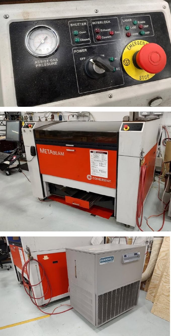 400 Watt Coherent Metabeam Laser, 2013 - Image 2