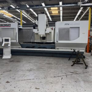 Cincinnati FTV 840-3700 VMC, 2008 - Fanuc Control, Through Spindle Coolant
