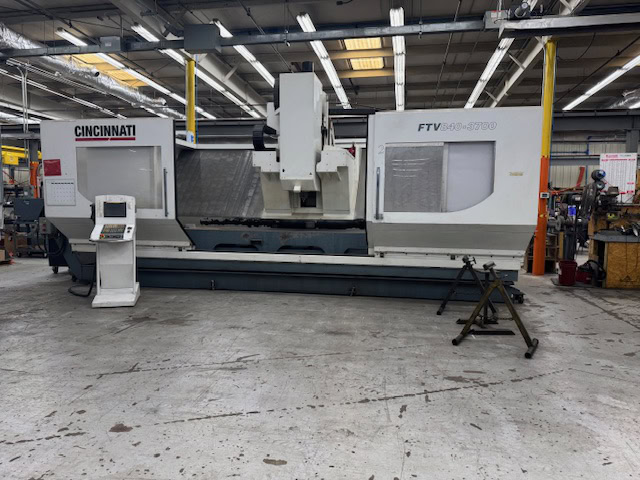 Cincinnati FTV 840-3700 VMC, 2008 - Fanuc Control, Through Spindle Coolant
