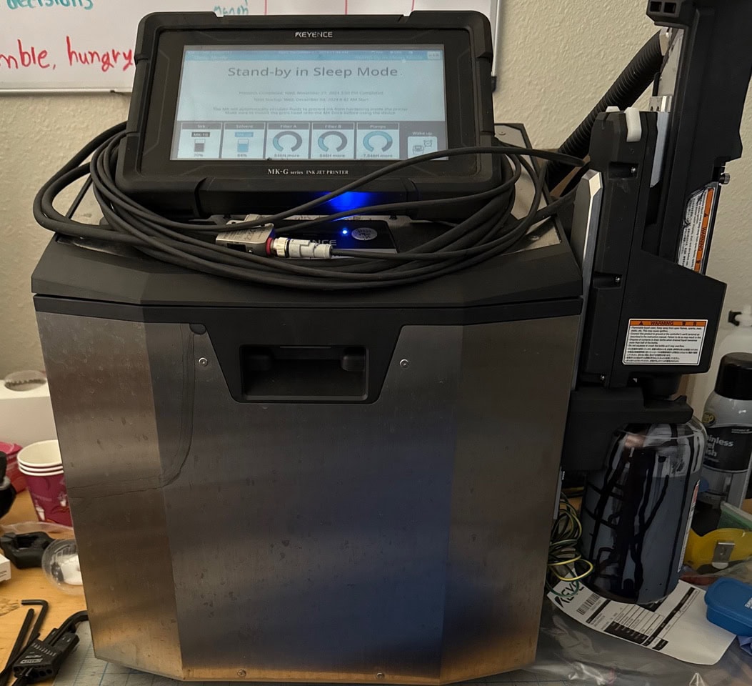 Keyence MK-G1000 Date Coder - One of Two - Image 2