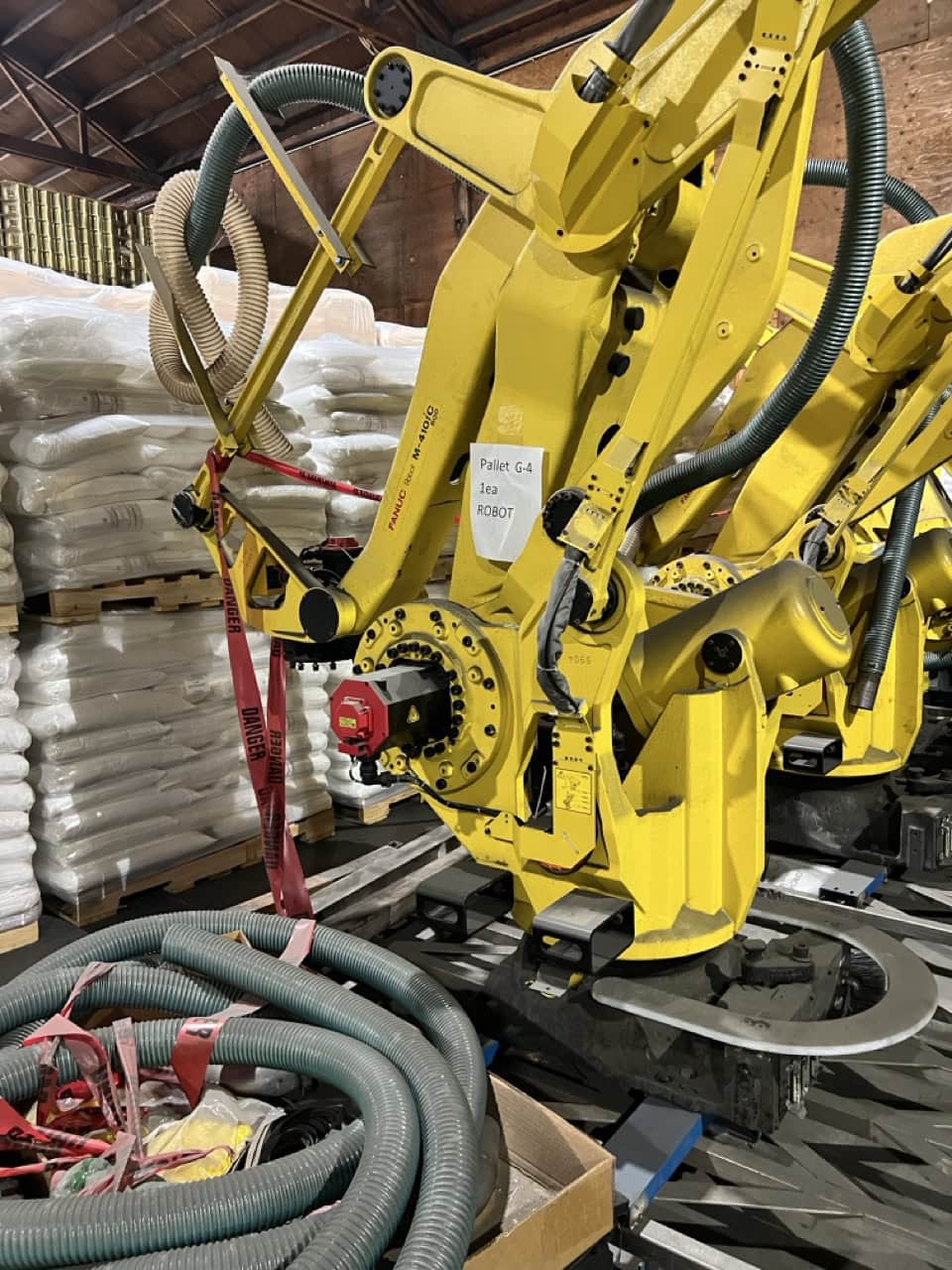 Fanuc R-30iB Plus Palletizing Robot, 2019 - Equipped with End of Arm Tooling and Teach Pendant - Two of Four - Image 3