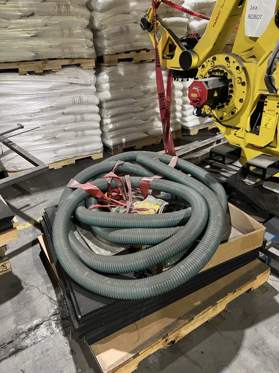 Fanuc R-30iB Plus Palletizing Robot, 2019 - Equipped with End of Arm Tooling and Teach Pendant - Two of Four - Image 4