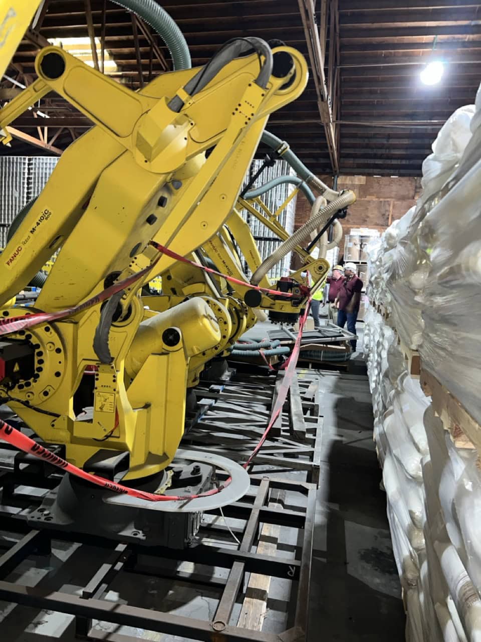 Fanuc R-30iB Plus Palletizing Robot, 2019 - Equipped with End of Arm Tooling and Teach Pendant - Three of Four - Image 6