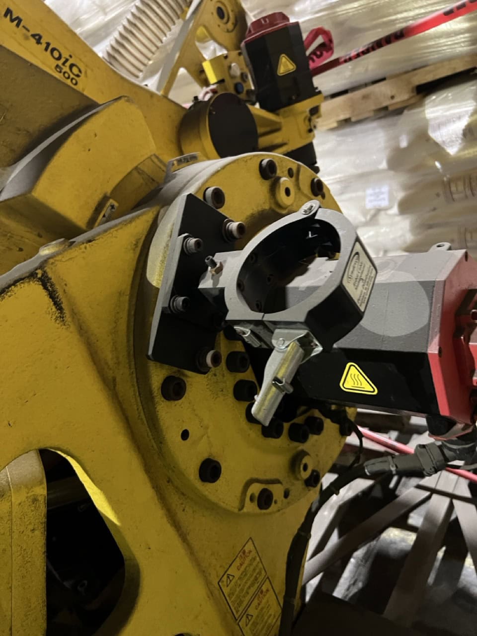 Fanuc R-30iB Plus Palletizing Robot, 2019 - Equipped with End of Arm Tooling and Teach Pendant - Two of Four - Image 7