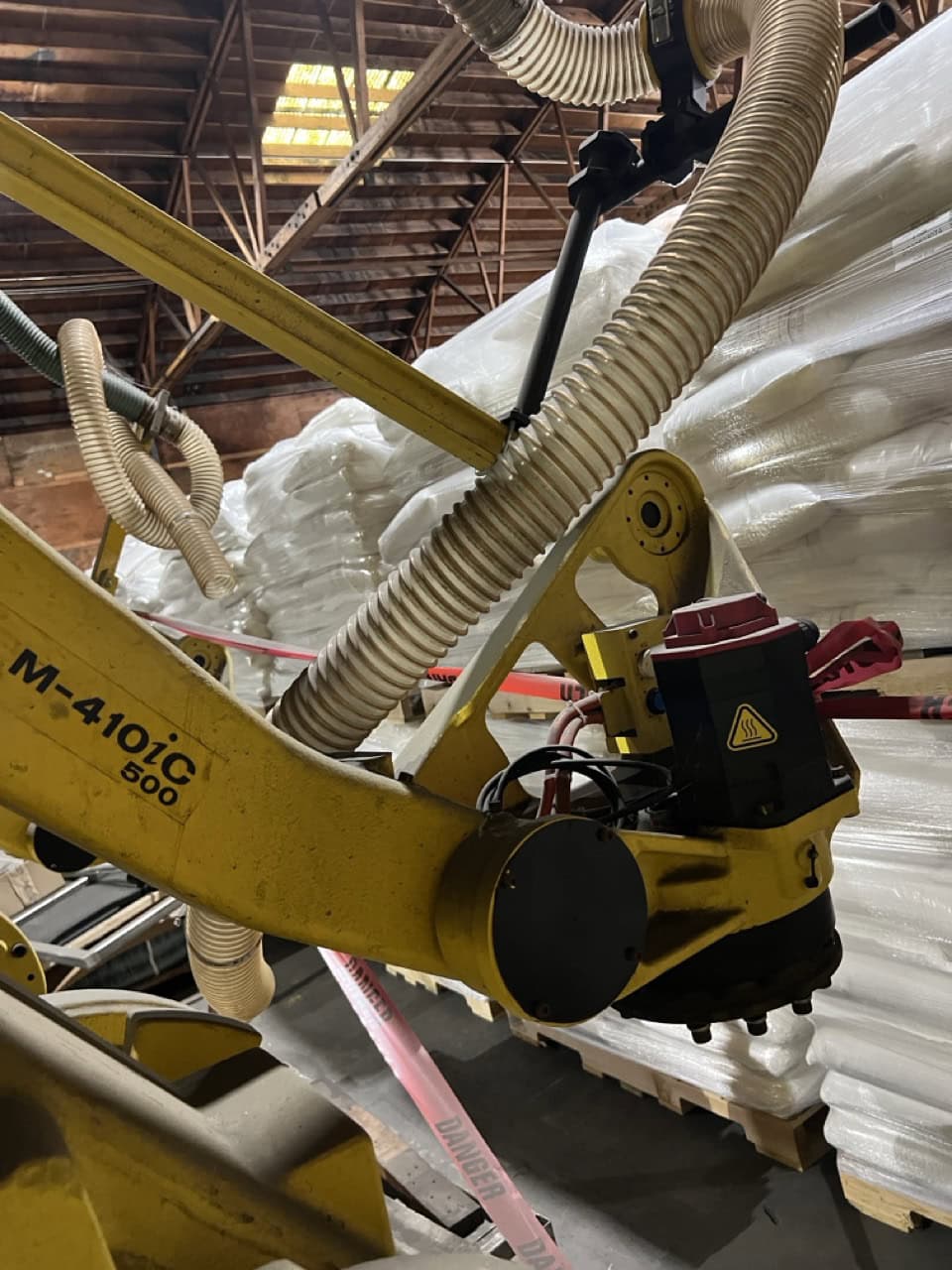 Fanuc R-30iB Plus Palletizing Robot, 2019 - Equipped with End of Arm Tooling and Teach Pendant - One of Four - Image 8