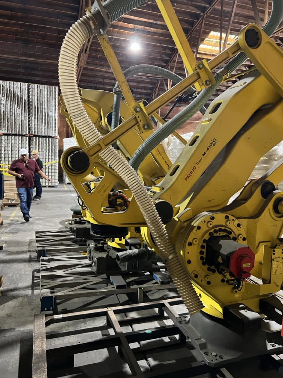 Fanuc R-30iB Plus Palletizing Robot, 2019 - Equipped with End of Arm Tooling and Teach Pendant - Two of Four - Image 11