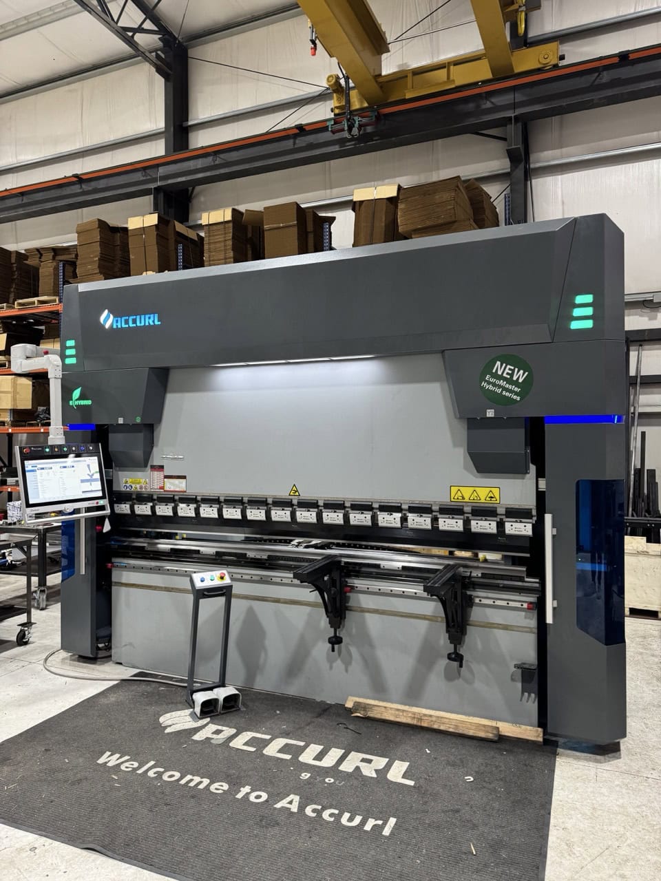 150 x 10' Ton Accurl Master CNC Press Brake, 2025 - 6+1